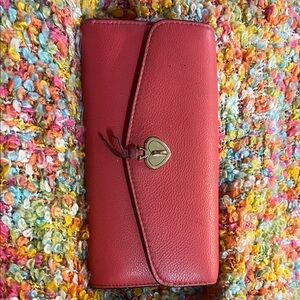 Kate Spade watermelon  Pink Leather Wallet